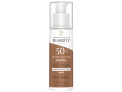Crema Solar Alga Maris Crema Solar Teñida Rostro Spf30 Bio 50 Ml Tinte: Ámbar LABORATOIRES DE BIARRITZ