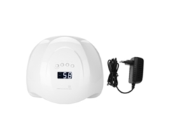 Lámpara De Uñas Led Uv De 54 W Con Temporizador Inteligente Y Sensor De Fototerapia.