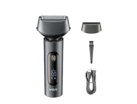 Afeitadora eléctrica en seco y húmedo para hombres, maquinilla de afeitar eléctrica recargable, máquina de afeitar para Barba, afeitadora facial de...