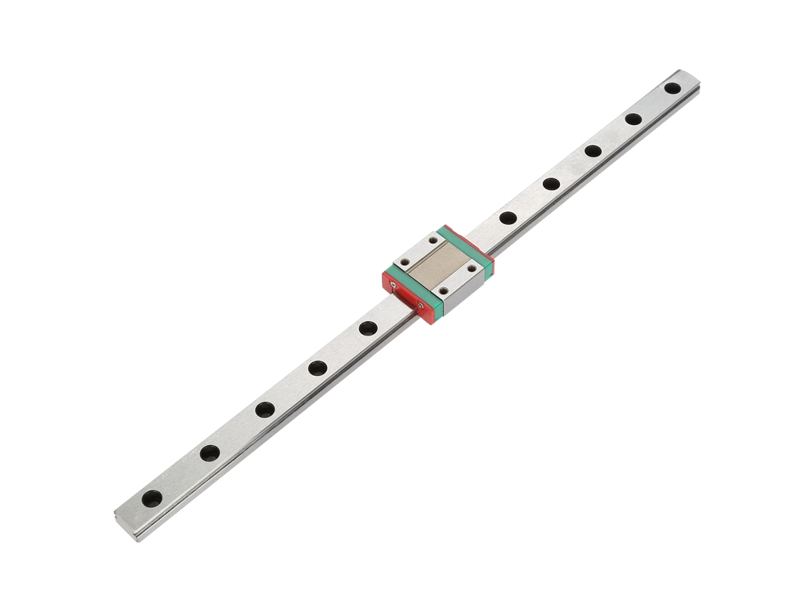 1 Pieza Lml12b Guide Lineal Miniatura 12mm Ancho Bloque Deslizante (300mm)