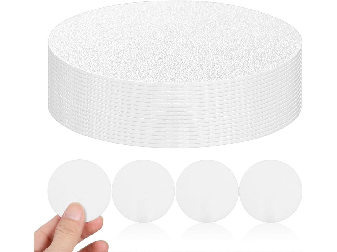 Paquete De 20 Placas Difusoras Redondas De Pc Para Focos Led Empotrables, Cubiertas Antideslumbrantes, Difusor.