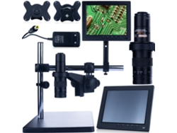 Microscopio digital Earth Pro Mcep-0.5x-pzrr – Zoom 7-45x | Pantalla de 8 pulgadas | Uso profesional