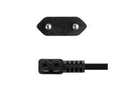 Tooq 10.22.0502 Cable Alimentación Negro 1.8M Acoplador Cee7/16 C7