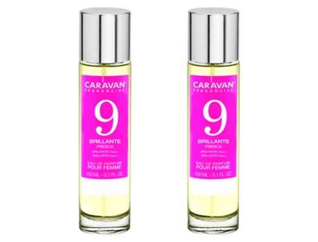 Set de 2 perfume de mujer nº9 150ml CARAVAN