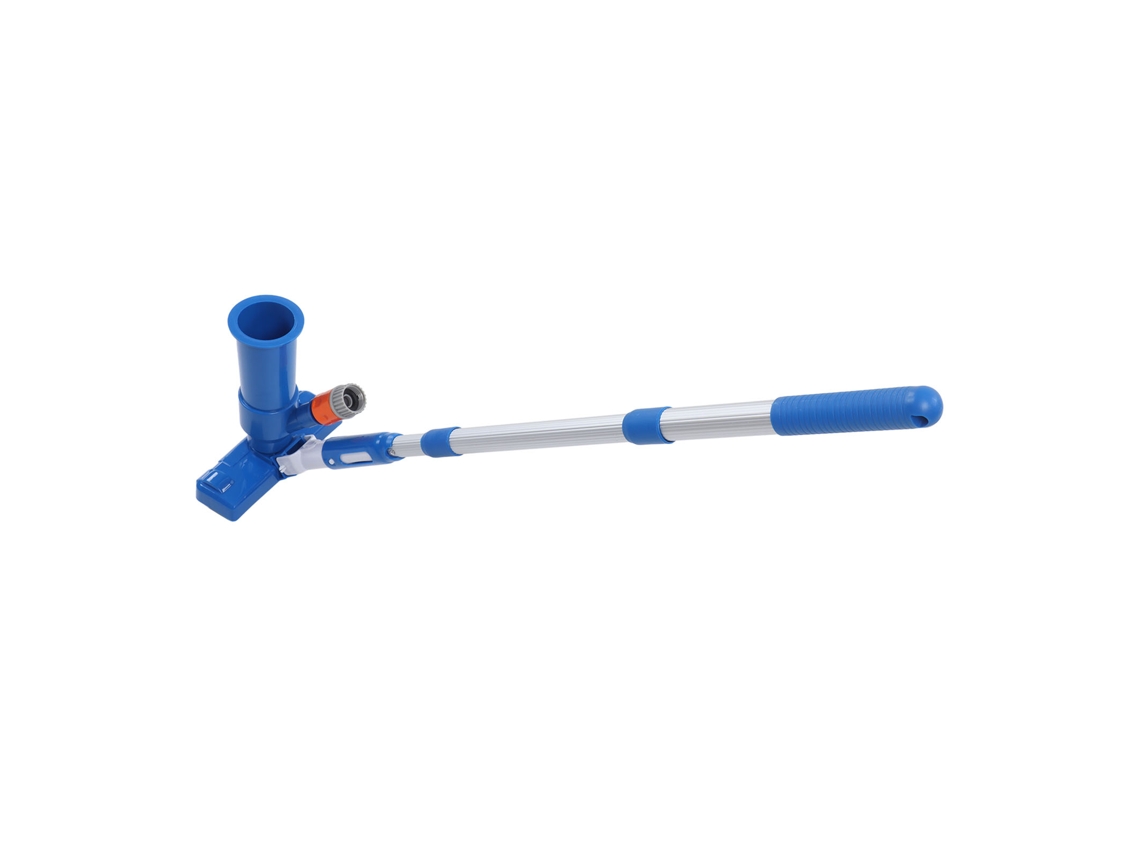 Aspiradora portátil para piscina con pértiga telescópica, fácil de limpiar y con enchufe estadounidense.