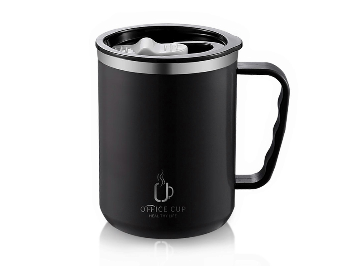Taza térmica de acero inoxidable de 500 ml para té y café, taza térmica de viaje con aislamiento Ly Ebike