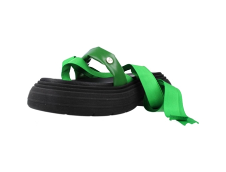 Zapatos de Mujer YELLOW Daytona Tecido Verde (37)