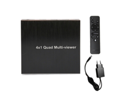 Multivisor Switch Seamless 4x1 Hd 1080p 60hz Con Control Rs232, Enchufe Europeo 100-240v