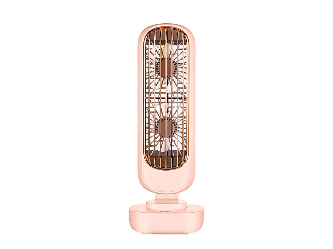 Ventilador de escritorio USB portátil con 3 velocidades para la oficina en casa.