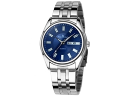 Reloj Analógico Sencillo Ultradelgado Para Hombre Con Correa De Cuarzo De Pu (rojo Rosado)