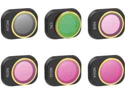 El Juego De Filtros Nd Para Dji Mini 4 Pro Incluye Filtros Nd4, Nd8, Nd16, Nd32, Mcuv Y Cpl.