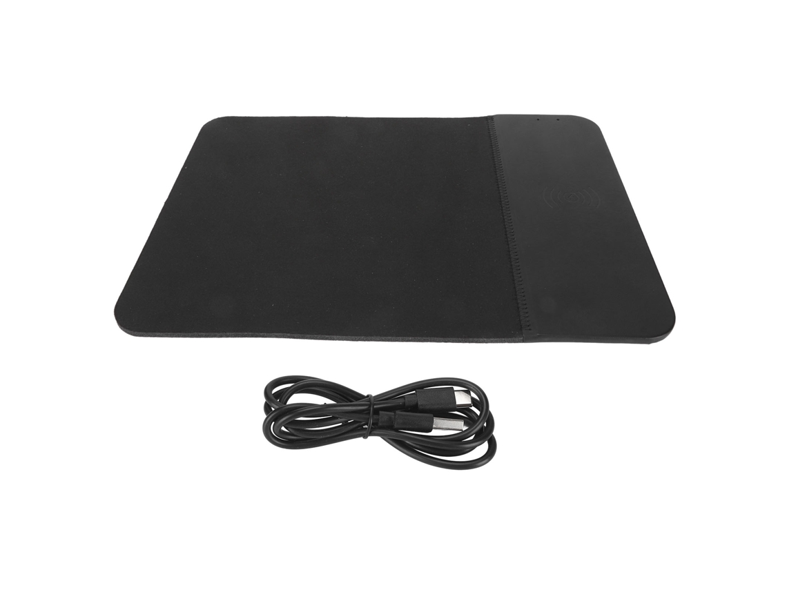 Alfombrilla De Ratón Multifuncional Con Carga De 15 W, 300 X 220 X 6 Mm, Con Cargador Para Teléfono Móvil.