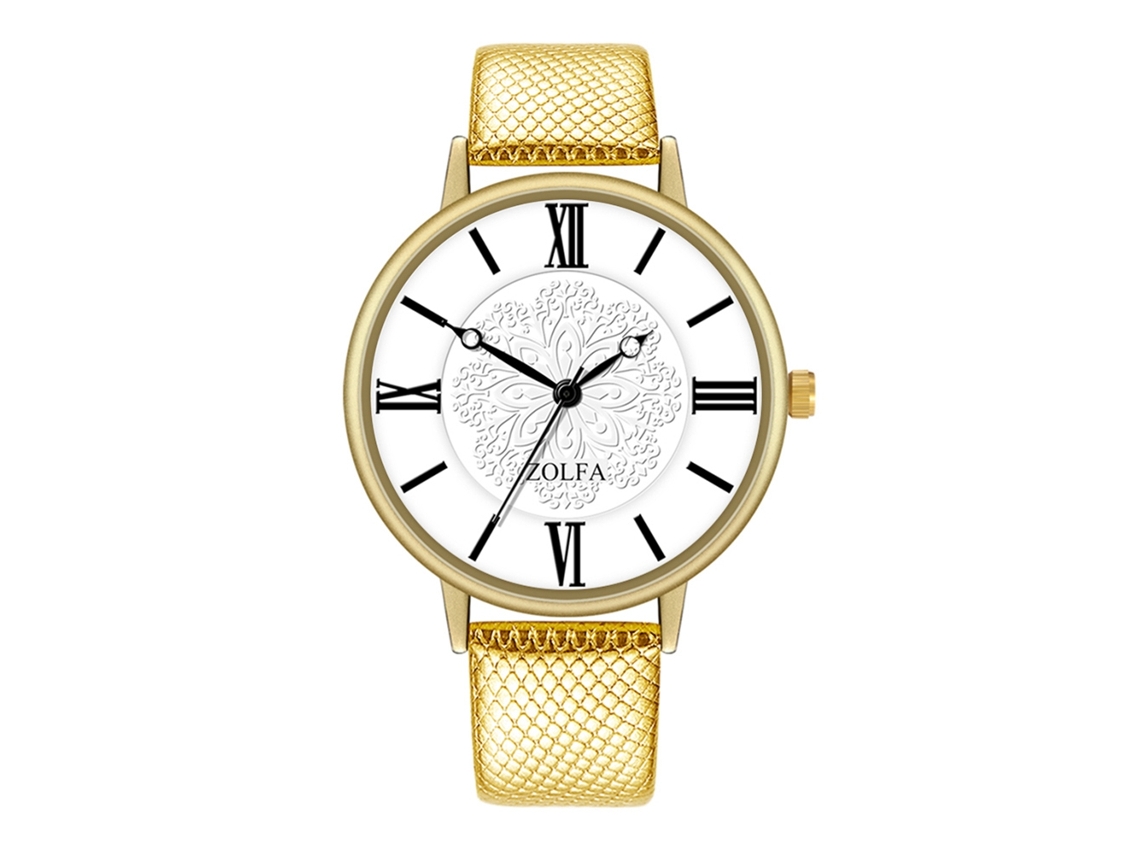 Reloj De Pulsera Unisex Para Parejas, Estilo Clásico, Elegante, Moderno, De Cuarzo, Color Dorado, Ideal Para Regalar.