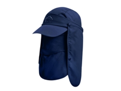 Sombrero Unisex Para El Sol Con Protector Facial Extraíble Y Solapa Protectora Para El Cuello De 360° Para Pesca Y Escalada.