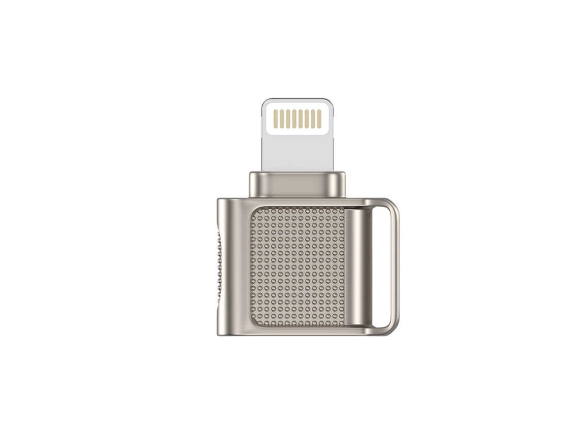 Lector de tarjetas Lightning a SD/TF compatible con adaptadores de iPhone/iPad Gold Cuich