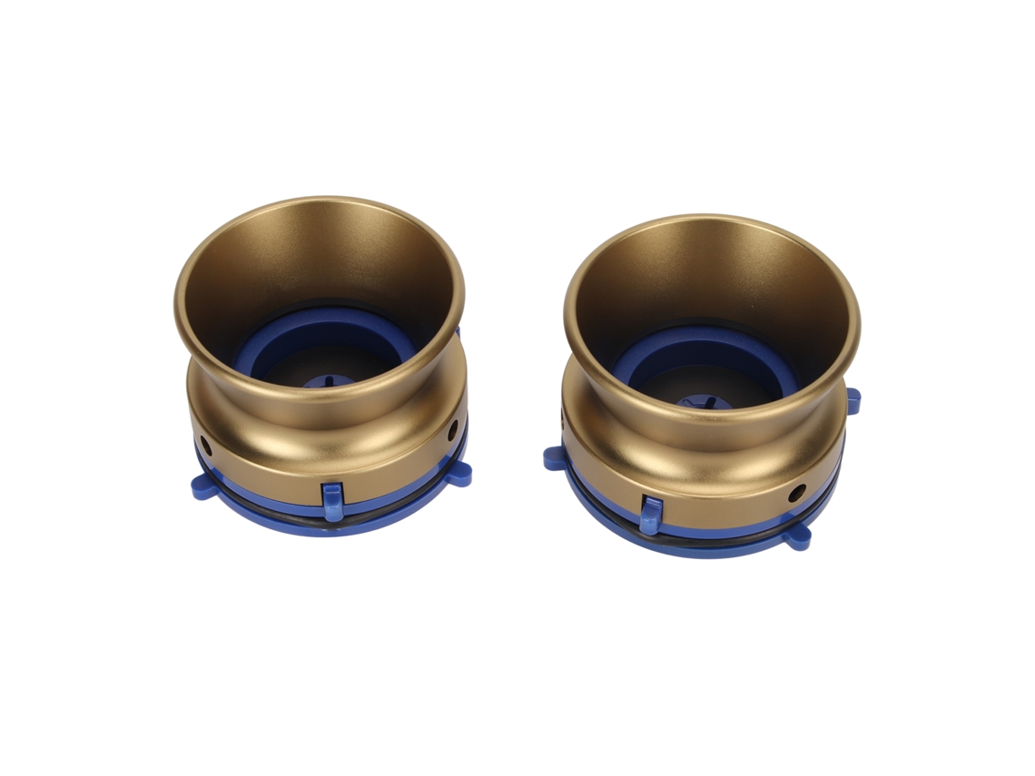 Adaptador De Apertura Nab De 10 Pulgadas En Aleación De Aluminio Pulido Para Studer Revox B67 Akai Teac