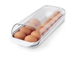 Soporte Para Huevos, Dispensador Apilable Y Organizador De Almacenamiento Para Refrigerador, 37,5*16*9 Cm