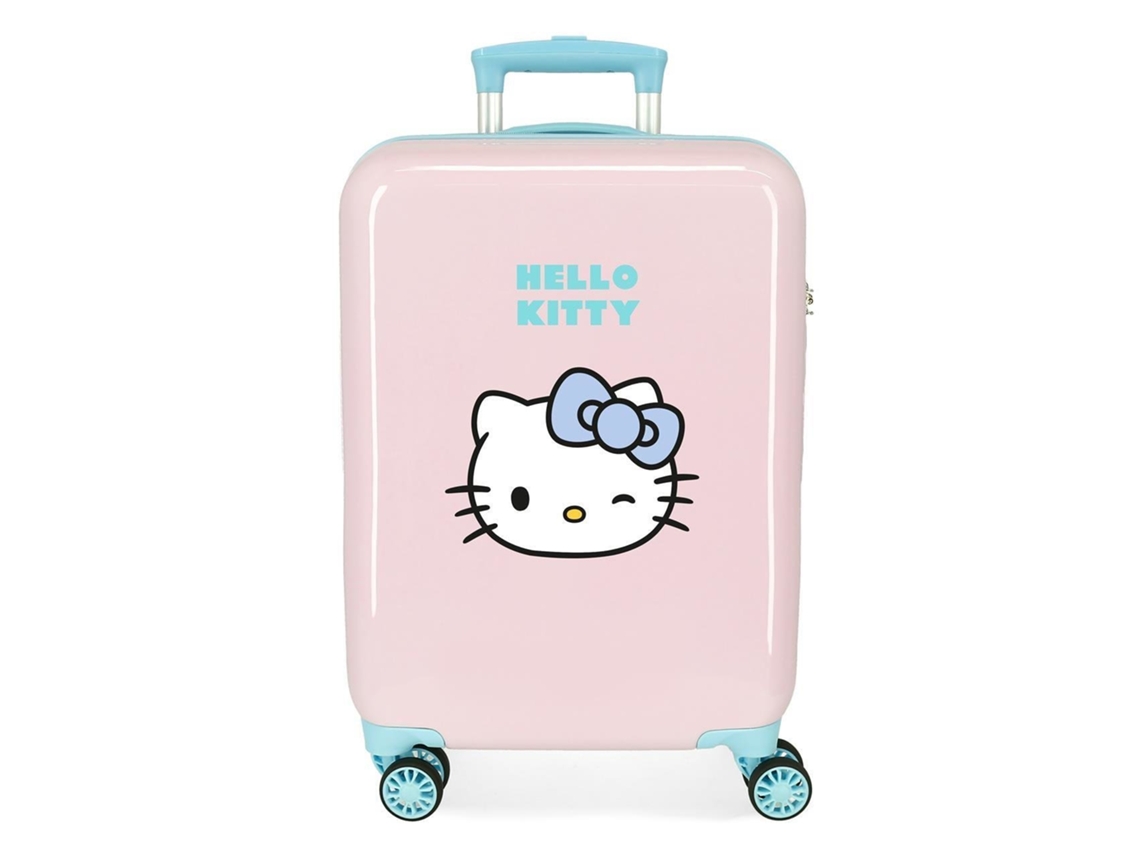 Maleta de Viaje Infantil HELLO KITTY Wink Rosa (55x38x20cm - 34 L)