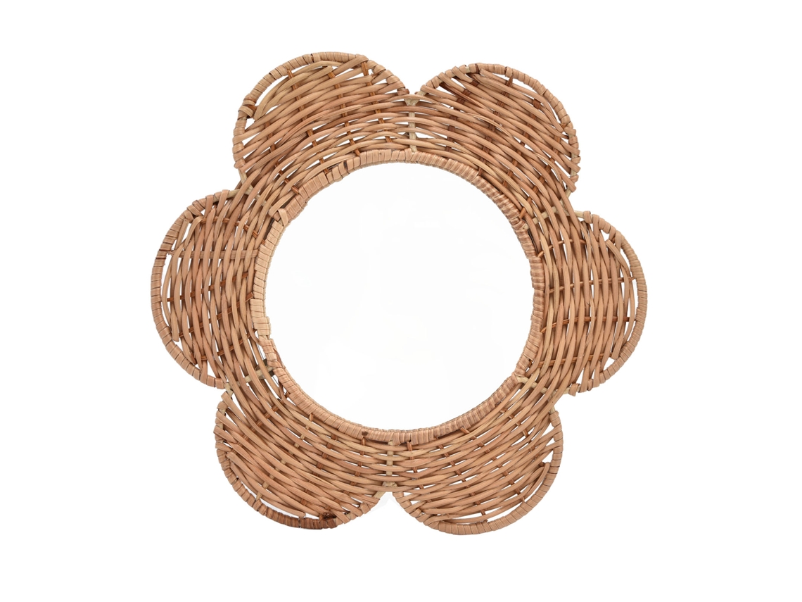 Espejo de pared Baok con diseño exclusivo y estilo exquisito, perfecto para decorar la pared de la sala de estar, el dormitorio y el baño.
