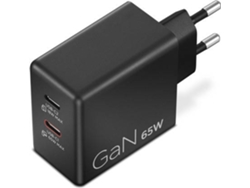 Cargador de enchufe LENOVO USB-C (65 W - Negro)