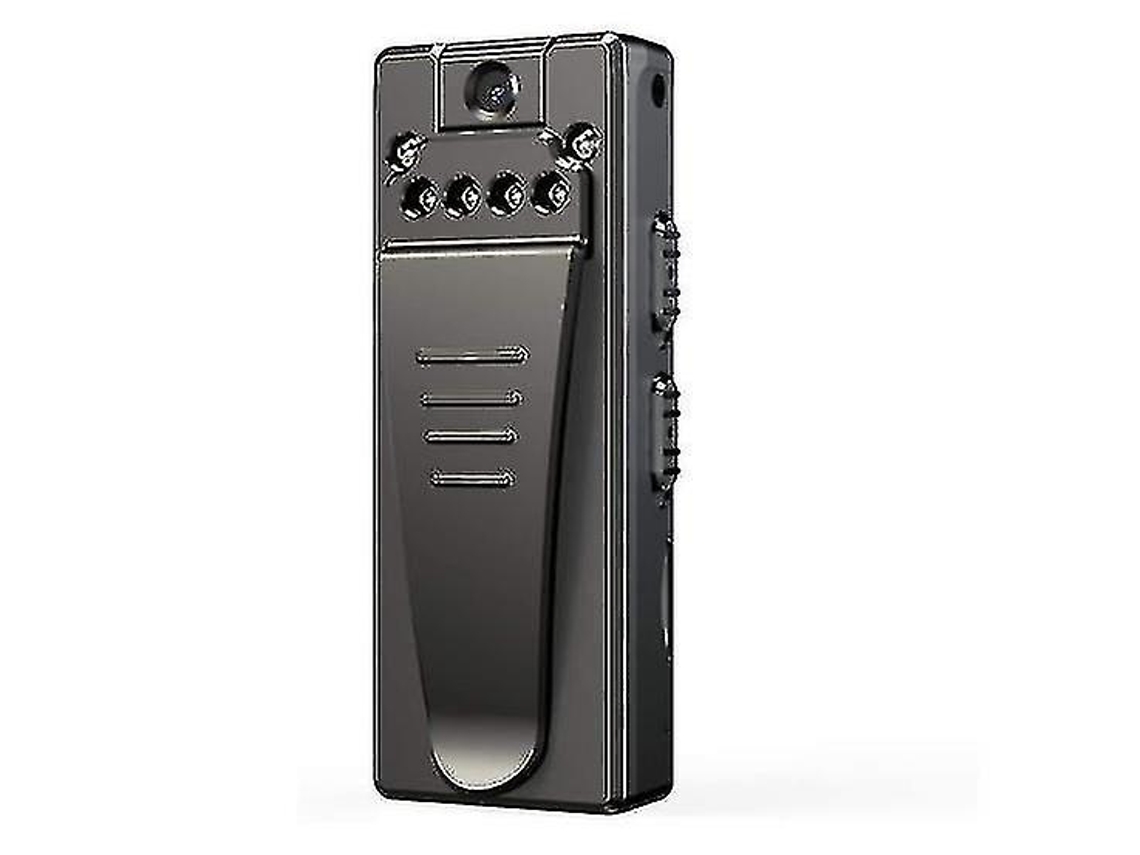Mini cámara portátil de visión nocturna 1080P con 32 GB de memoria, ideal para el hogar y exteriores Yizhood (negra)