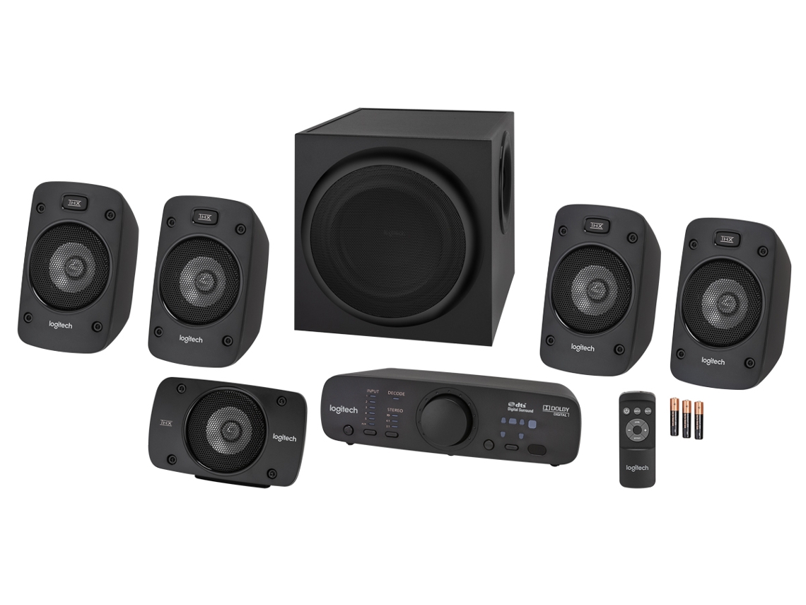 Altavoces 5.1 LOGITECH Z906 (PC - 500 W) | Worten.es