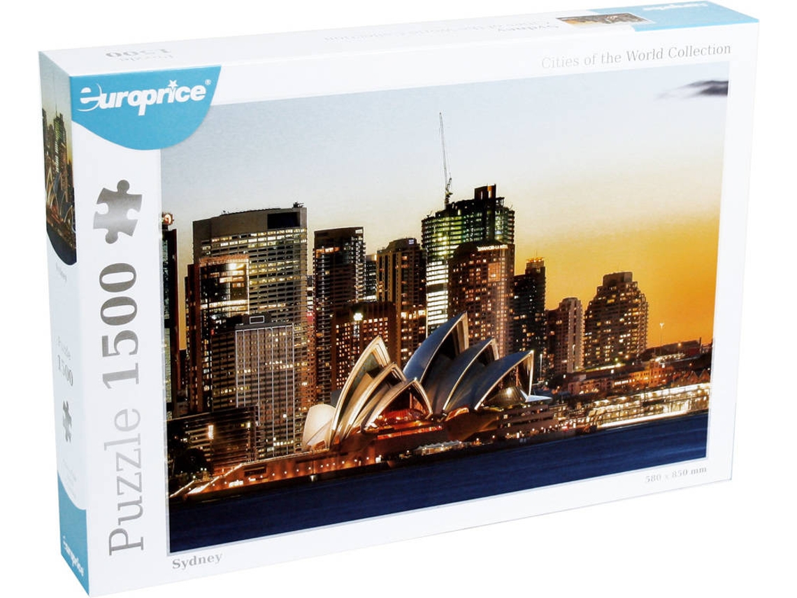 Puzzle EUROPRICE Cities of the World - Sydney (Edad Minima: 18 años - 1500 piezas)