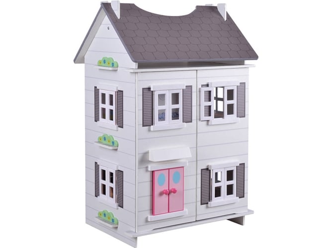 Casa de Muñecas COLORBABY Madera (40x29x62cm)