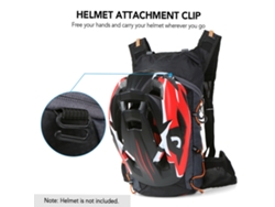 Mochila De Hidratación Plegable Y Ligera Para Ciclismo Con Bolsa De Agua De 2 Litros Para Deportes Al Aire Libre.