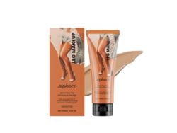 Base de maquillaje correctora e iluminadora para piernas, tono de piel medio