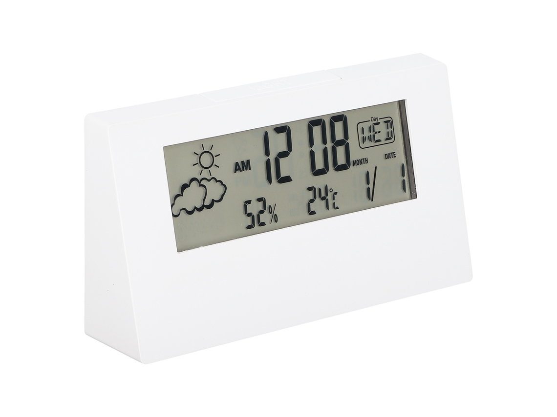 Termómetro/higrómetro Electrónico De Alta Precisión Para Montaje En Pared, Para Uso Doméstico, Con Pantalla Grande Y Función De Alarma.