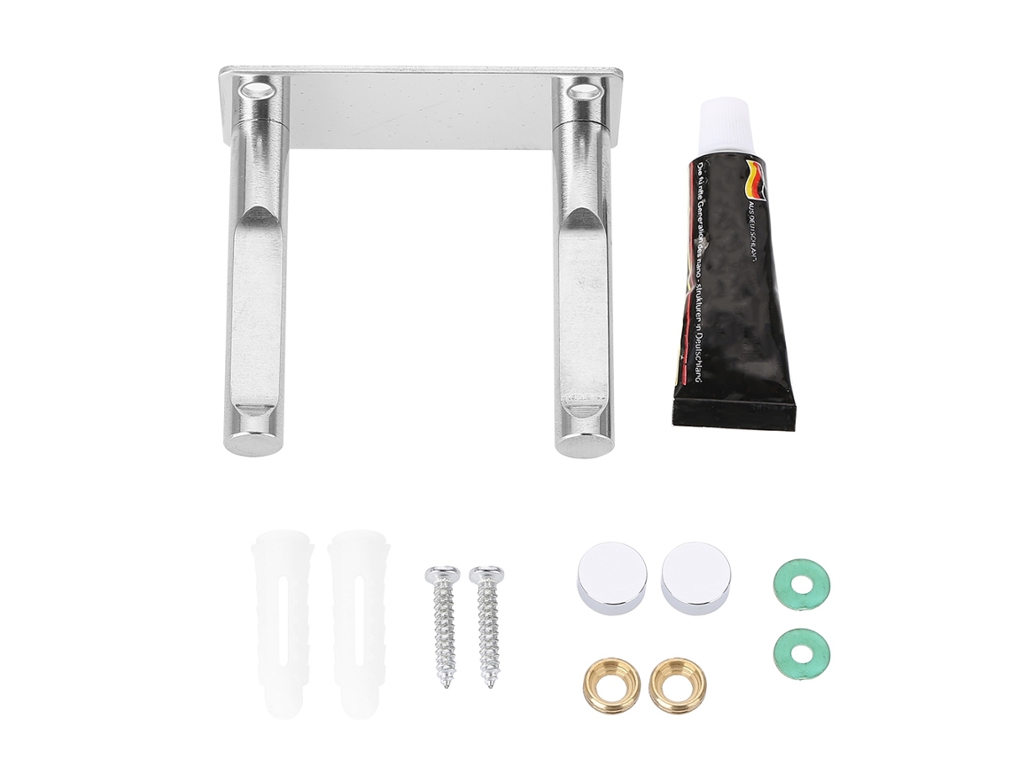 Soporte De Pared De Acero Inoxidable Para Secador De Pelo, Organizador De Baño Dyson