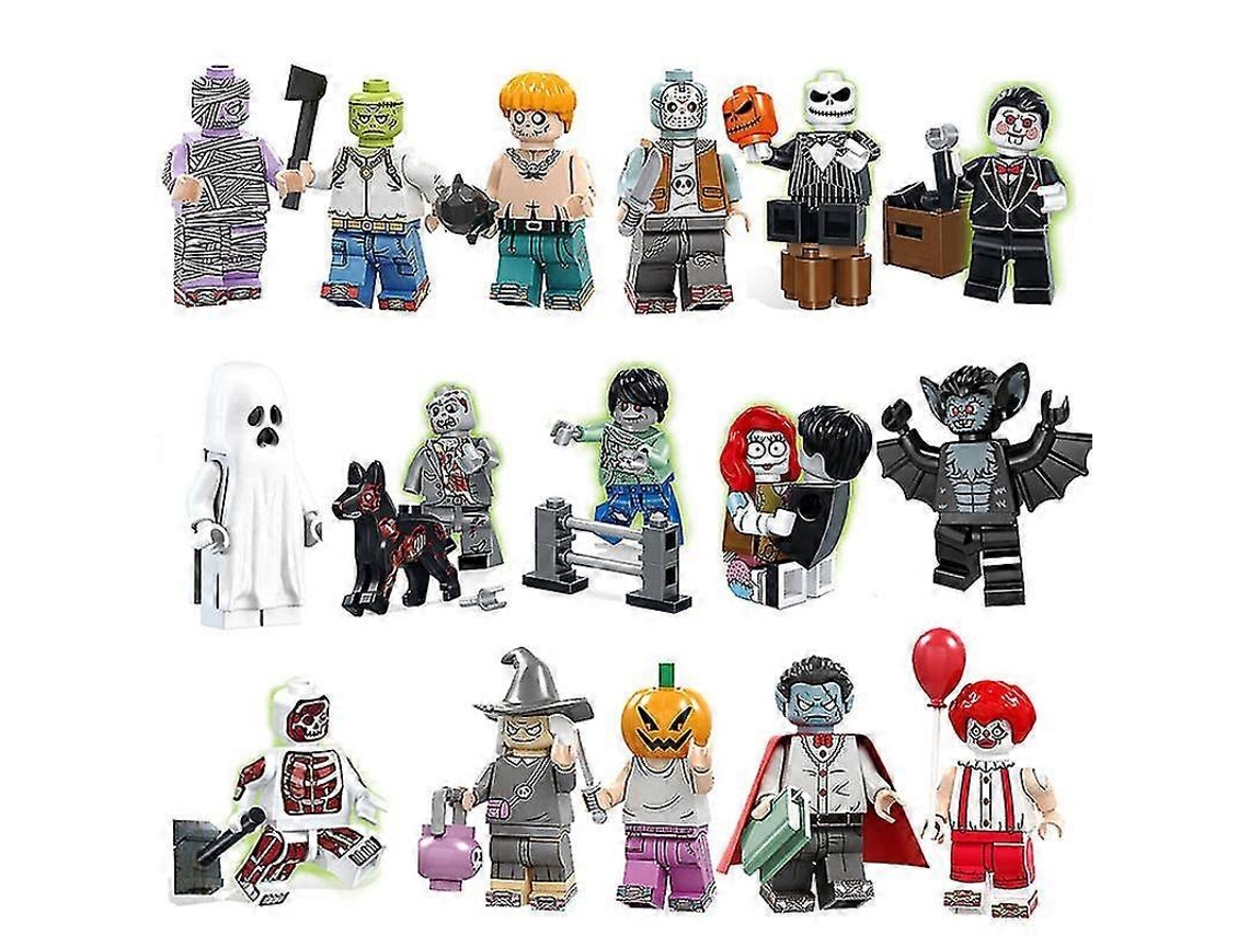 Muñecos zombis de Halloween, juguetes para niños Ly Ebike