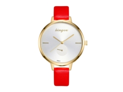 Reloj De Pulsera De Cuarzo Informal Para Mujer Con Eslabones De Diamantes De Imitación (plateado + Negro)