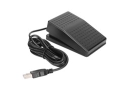 Pedal interruptor de pie individual programable por USB