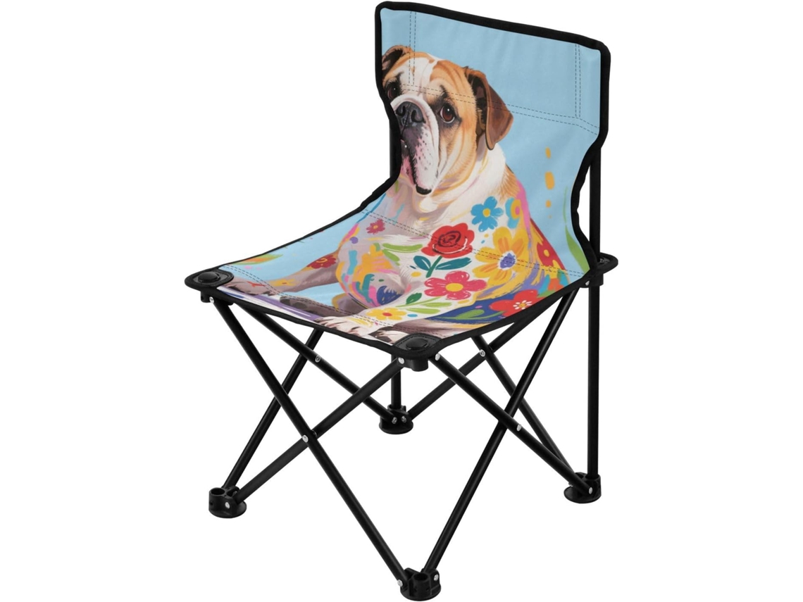 Silla Plegable De Camping Con Hierro Ligera Compacta Estable