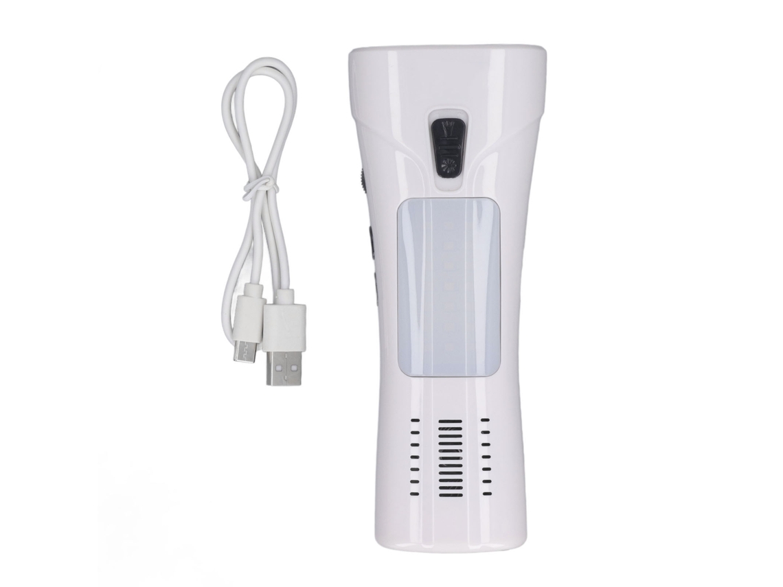 Radio Meteorológica Portátil De Emergencia Con Linterna Led, Carga Solar, Para Acampar, Alerta De Huracanes.