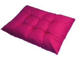 Cojín palet 120x80cm cojín del asiento europalets cojín de suelo infantil Cojín palet exterior rosa SETGARDEN