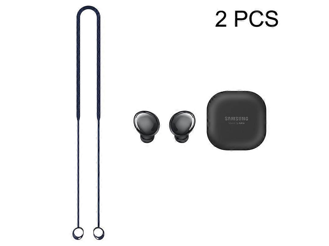 auriculares Bluetooth con cable y almohadillas de silicona antideslizantes para Samsung Galaxy Buds Pro, color negro