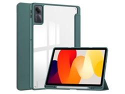 Capa Para Xiaomi Redmi Pad Se 11 Polegadas 2023 Com Ranhura Para Caneta Verde Escuro