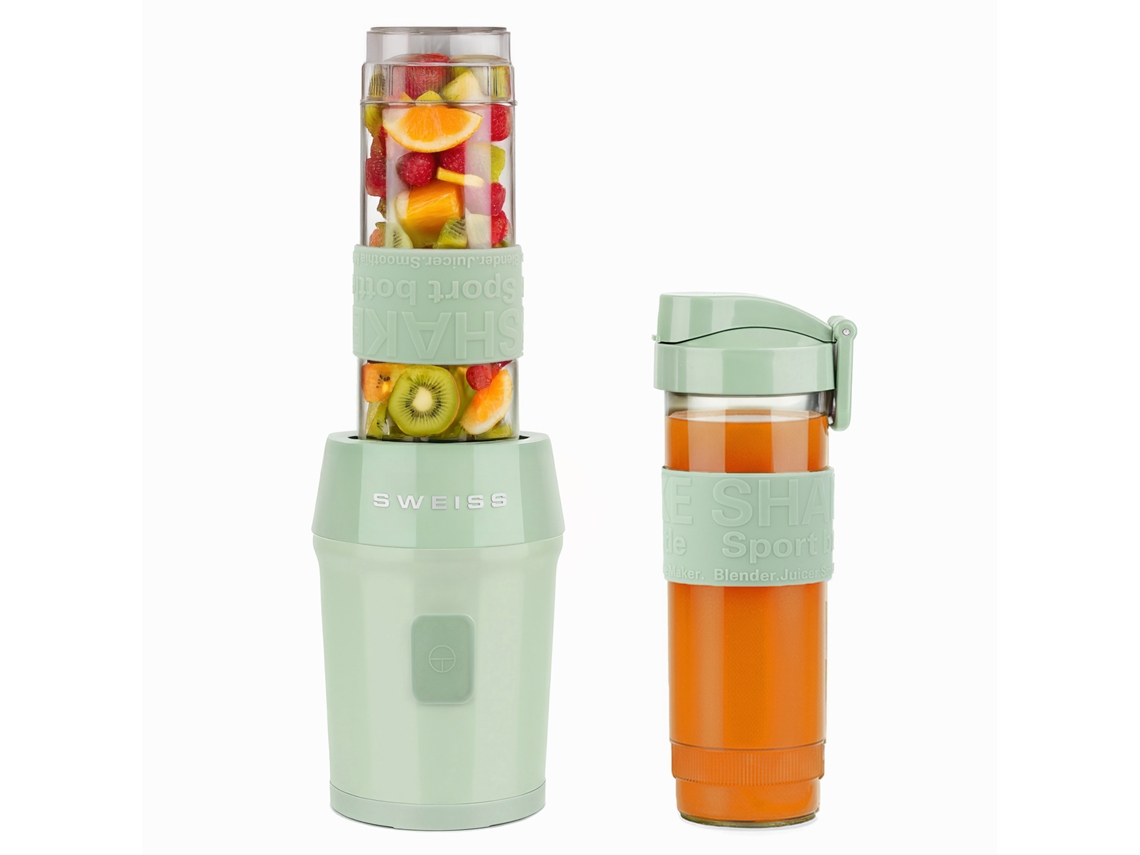 Mini batidora - Suiza - Moov7 - 300 W - 570 ml - 2 botellas - Verpara