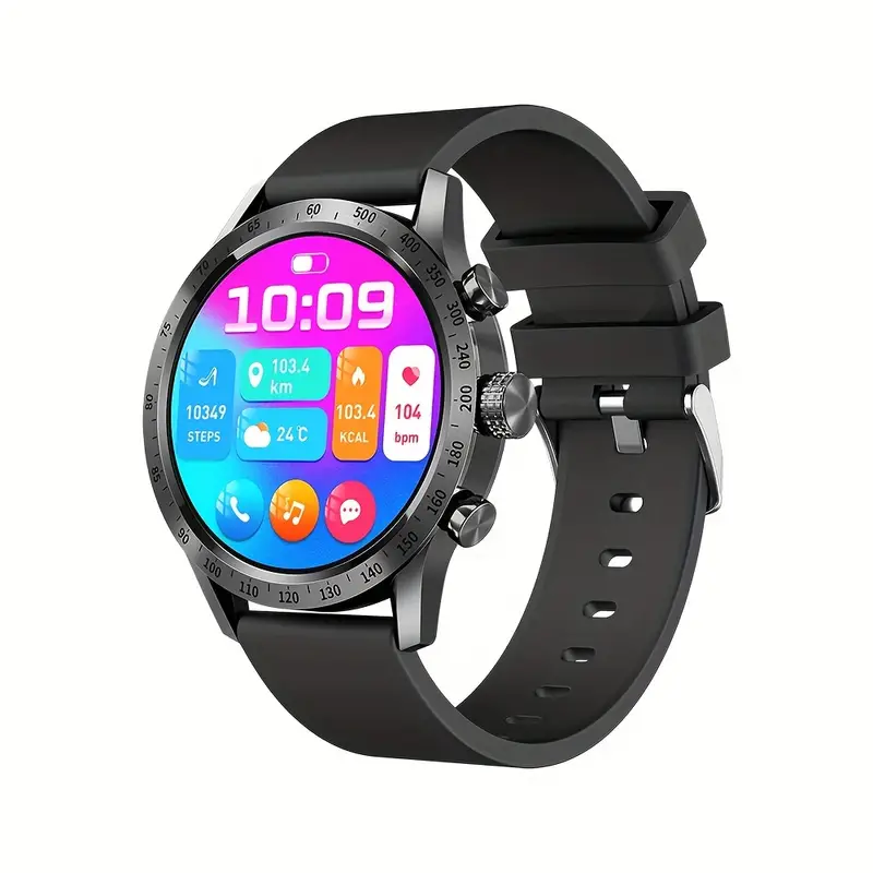 Reloj Inteligente de 1,28 Pulgadas Responder/Hacer Llamadas Negro GODTVAGT