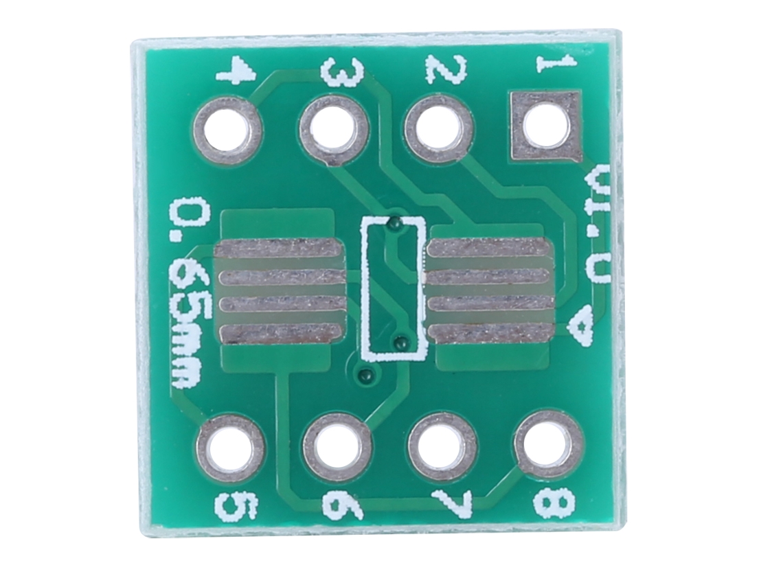 2026velora-100pcs Módulo convertidor de placa adaptadora Sop8 Ssop8 a Dip8 Tssop8 SMD a luz en línea