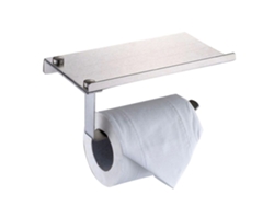 Portarrollos de Papel Higiénico XGF Plateado