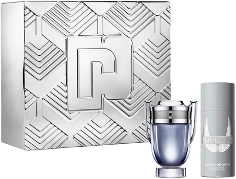Cofre de Perfume PACO RABANNE Invictus Eau de Toilette (100 ml)