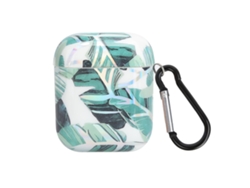 Capa Protetora Para Fones De Ouvido Ios Earbuds 1/2 Com Fecho Anti-perda E Material Abs Durável