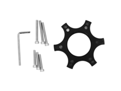 -base Adaptador Para Volante Gaming Riser Block Compatible Con Thrustmaster T300rs Negro