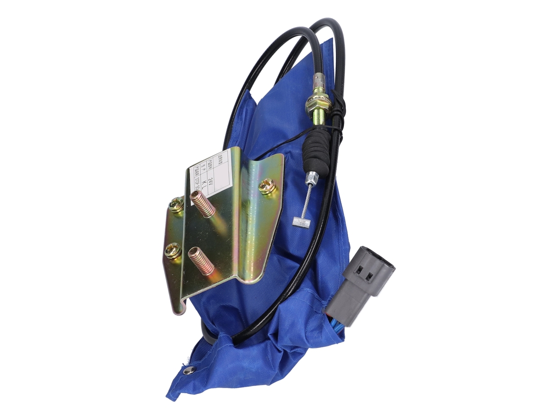 Motor Solenoide De Parada Eléctrica Apagón Para Piezas De Motor De Excavadora Sy 1.05m 24v