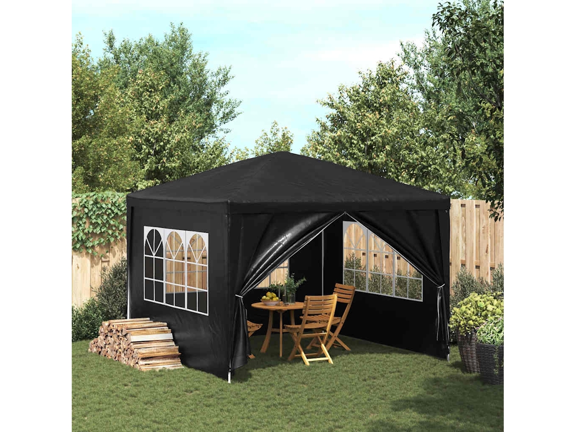 Carpa para fiestas de 3x3 m, color antracita