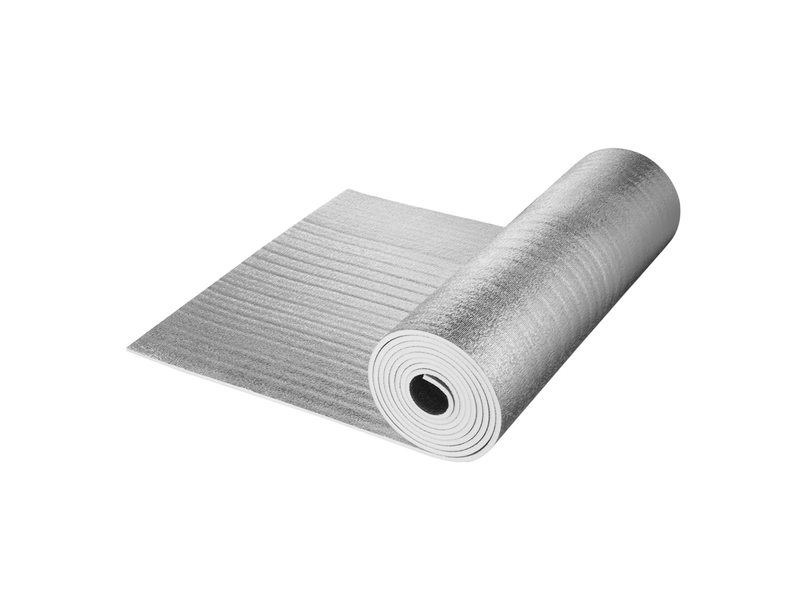 Barrera radiante Succebuy, espuma aislante térmica doblemente reflectante, 7,62 x 1,22 m